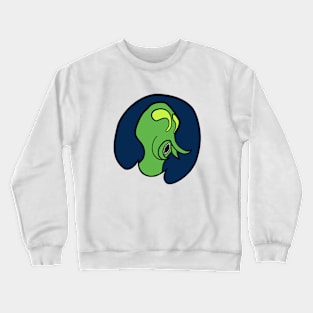 Alien Expression Logo Crewneck Sweatshirt